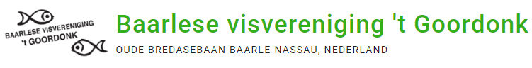 Baarlese visvereniging 't Goordonk ©2025 KvK 40260022